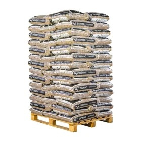 Dřevěné pelety Royal Pellets světlé 1050 kg / 70ks x 15kg